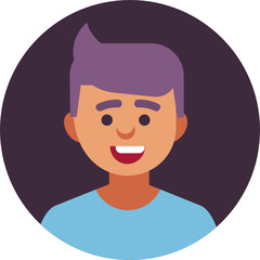 Super set of cool flat kids avatars icons. Positive boy and girl characters different ages, professions and nationalities. Funny bright vector illustrations.