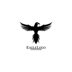 Eagle icon logo design vector template