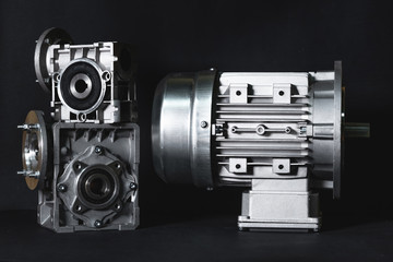 Worm motor, electric motors and equipment for bottling lines, industrial equipment for factories...