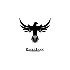 Eagle icon logo design vector template
