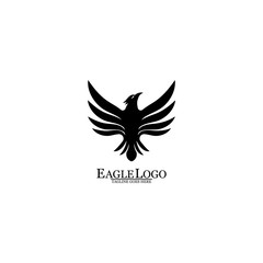 Eagle icon logo design vector template