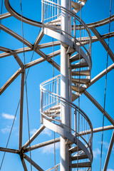 old spiral staircase