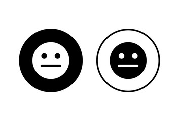 Fototapeta premium Smile icons set on white background. Smile vector icon. Emoticon Icon vector. Emoji