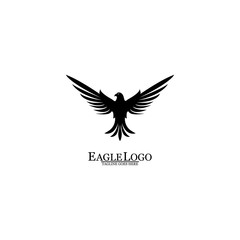 Eagle icon logo design vector template