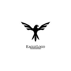 Eagle icon logo design vector template