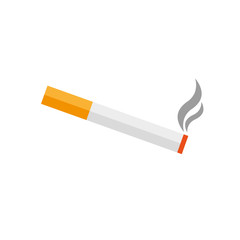 Cigarette icon. Smoking area vector sign. Tobacco