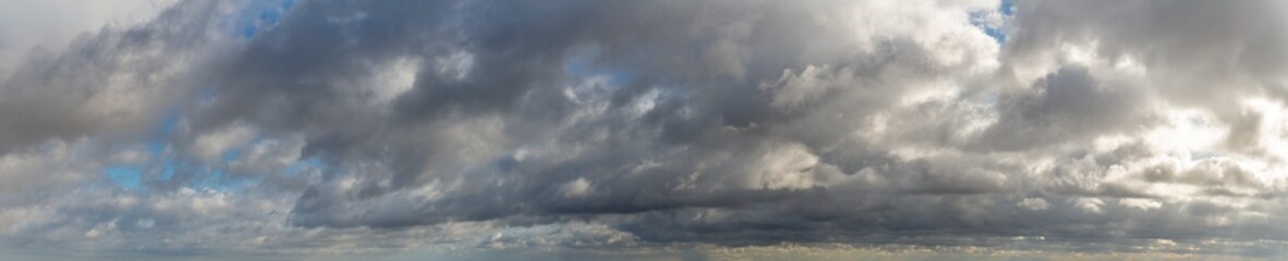 Fantastic clouds at sunrise