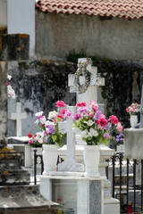 Friedhof in Gaios auf Paxos