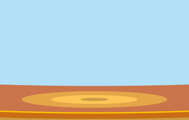 Vector Illustration for kids. Colorful background template for celebration and brochure or invitation.