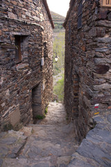 Naklejka premium calle estrecha