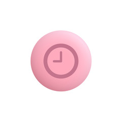 Clock -  Modern App Button