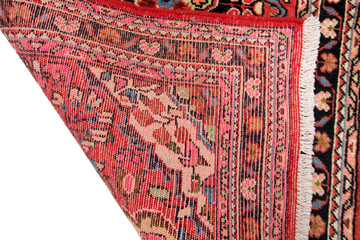 Old and modern Persian Colourful Arabesque and handmade carpet, rug gelim, patchwork, and Gabbeh...