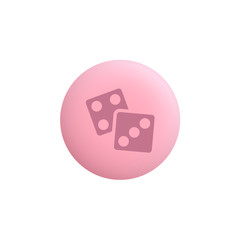 Dice -  Modern App Button