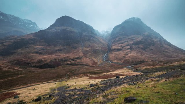 The Three Sisters in Glencoe in Scotland
