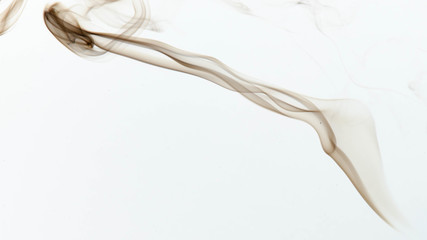 smoke on black background