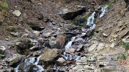 rocks in water