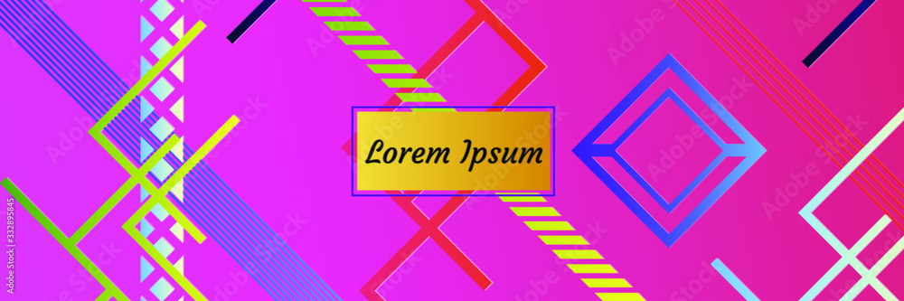 Fototapete abstract vector pattern gradient background templates. modern geometric design with minimal geometri