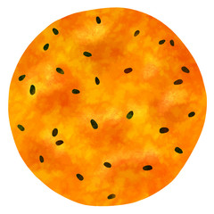 Fototapeta premium ごま煎餅