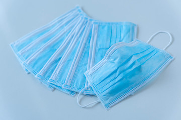Medical face mask for prevention spread of coronavirus (COVID-19)