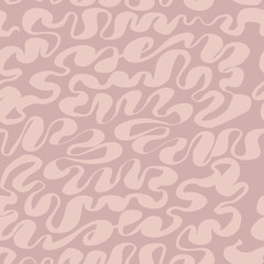 Cream colors wavy texture seamless pattern