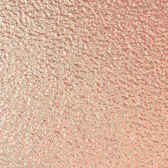Rose gold copper foil paper texture background.