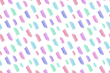 abstract watercolor shapes seamless pattern. colorful abstract pattern for textile, fabric, wrapping, wallpaper