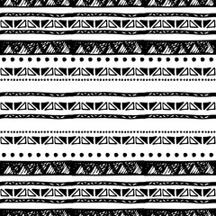 Ethnic seamless pattern in native style. Vector