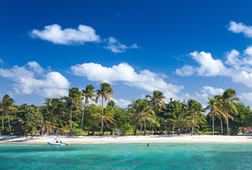 Petit Rameau Caribbean tropical Island Beach Coast