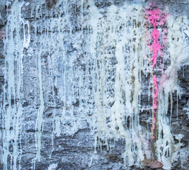 Fundo com cera de velas