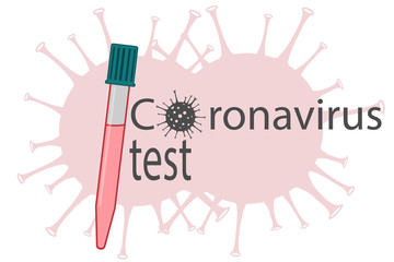 Coronavirus Covid-19 test result.