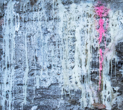 Fundo com cera de velas