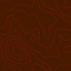 Contour vector illustration. Abstract topographic map background. Geography scheme.