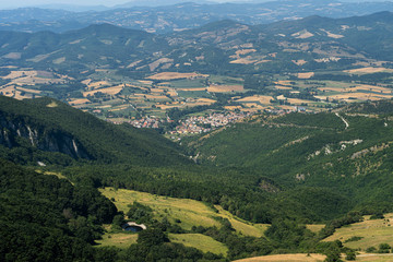 Landscape near Monte Cucco, Marches, Italy