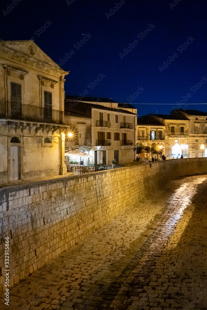 Poster The stunning Scicli Italy (Sicily)