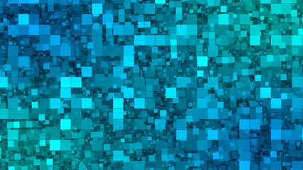Blue background texture box abstract wallpaper. 