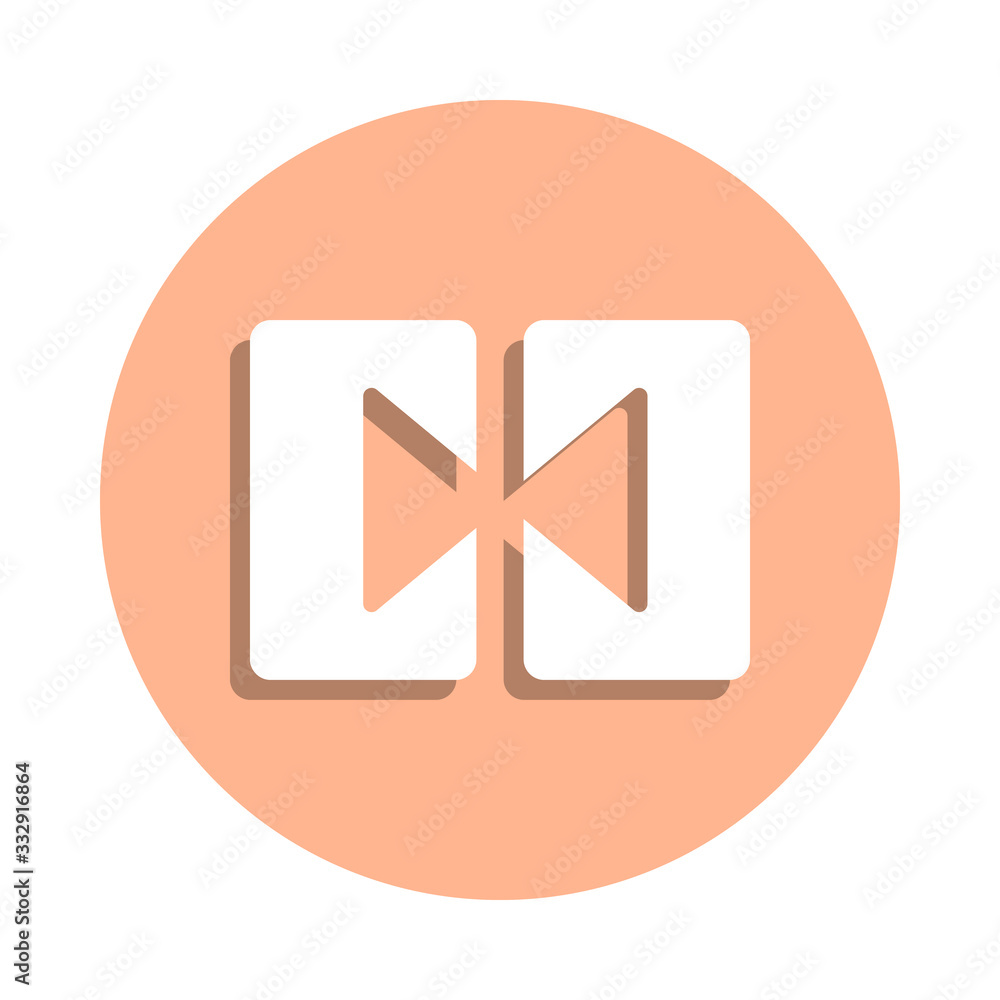 Poster combine cells 18 badge icon. simple glyph, flat vector of web icons for ui and ux, website or mobile