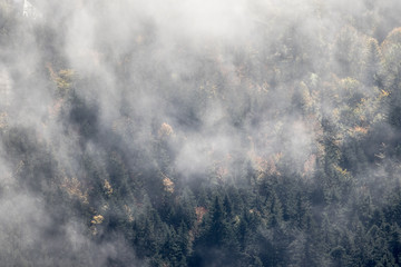 dramatic sky with clouds