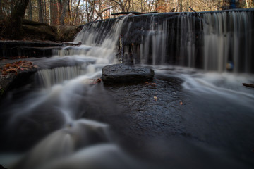waterfall in forest