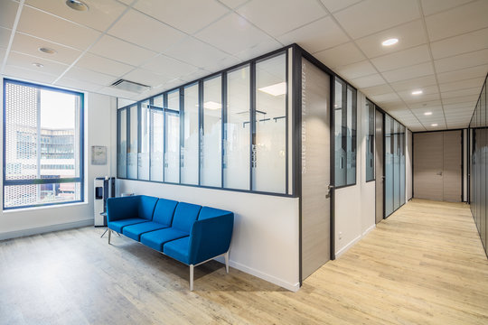 Espaces commun corporate bureaux entreprise design architecture modern