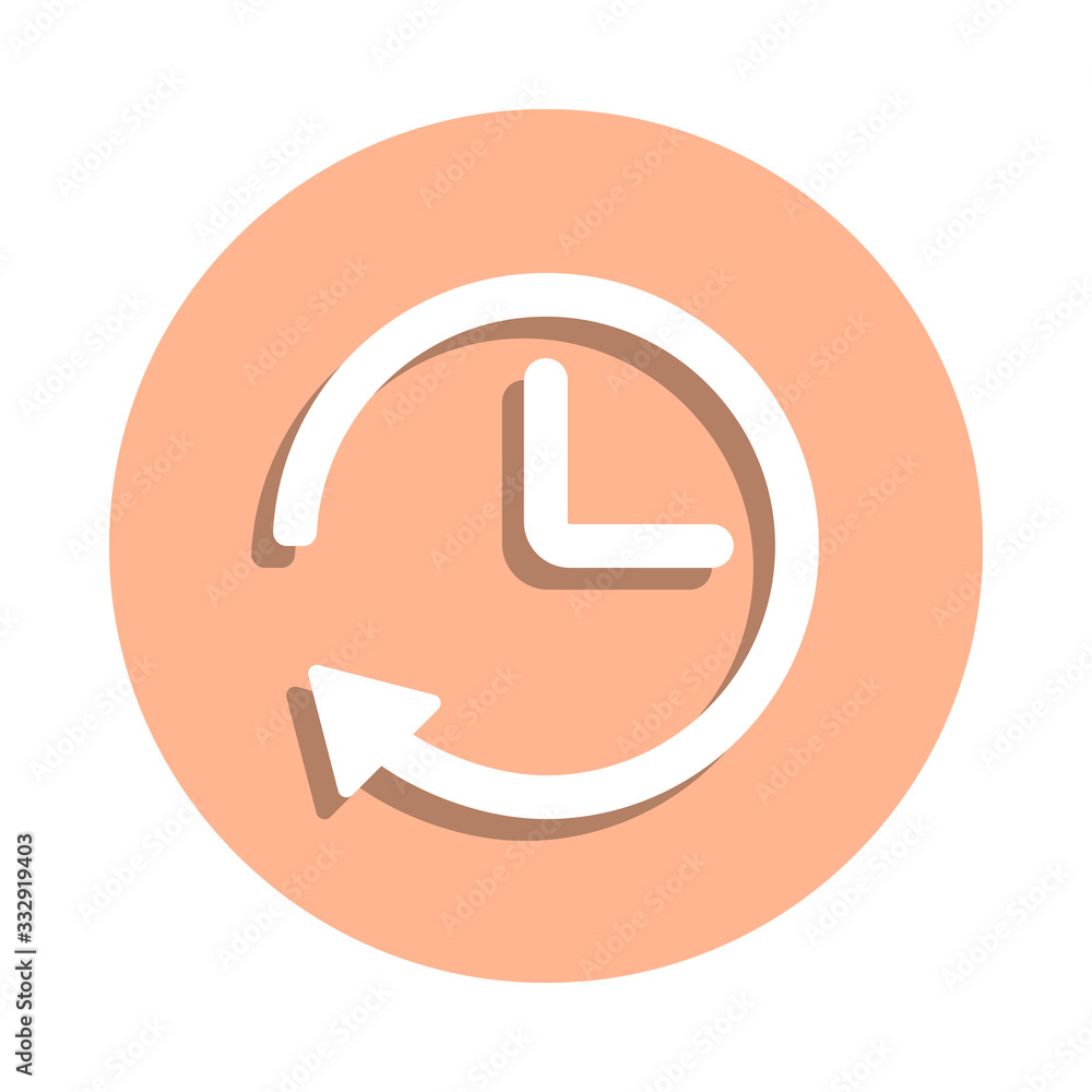 Poster update badge icon. simple glyph, flat vector of web icons for ui and ux, website or mobile applicati