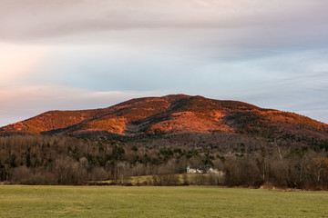 Fototapeta premium Alpenglow