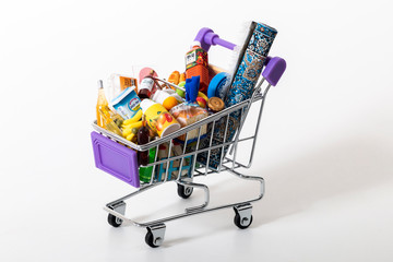 Miniature shopping cart