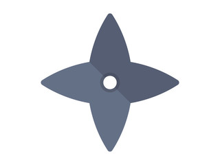 手裏剣のイラスト