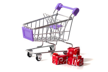 Miniature shopping cart
