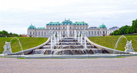 Obraz premium Upper Belvedere Palace, Vienna, Austria