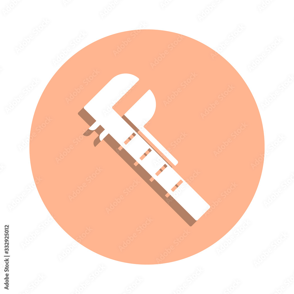Poster building line badge icon. simple glyph, flat vector of engineering icons for ui and ux, website or m