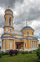 Cross church. City of Kolomna, Russia. Years of construction 1760 - 1764. rebuilt in XIX century