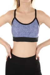 women sportswear shoot in studio