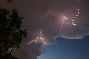 Bolts of lightning