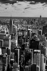 NYC aerial skyline